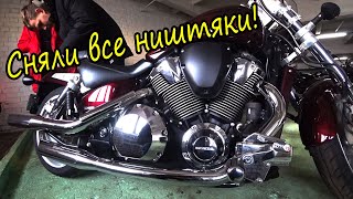 Мото Подбор#38| Honda VTX1800F за 5850$| Сняли все хорошее и поставили с дефектами. Голден Моторс