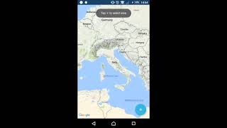 [Android] INDIGO Climate app for Multi-model analytics - demo screenshot 1