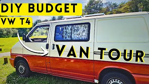 DIY Budget Van Tour | VW T4 | Self Built Campervan