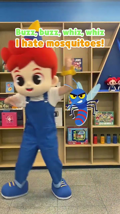 #JunyTony #Shorts | 🦟🦟 Mosquito, Go Away! #Insect #Bugs #Mosquito