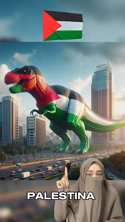 Dinosaurus di berbagai negara #shortsvideo #palestina #shortsfeed