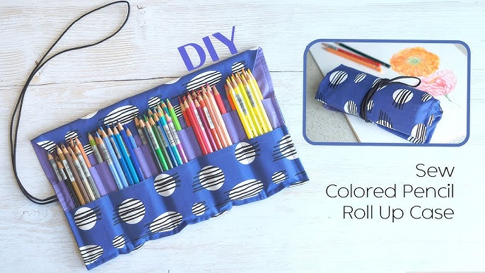 Mother Goose Pencil Case Roll Up · A Roll Up Pouch · Sewing on Cut