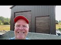 Transforming the look of my Barndominium with new insulated garage doors!