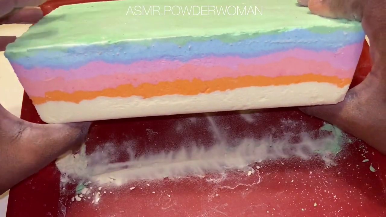ASMR Layered Baking Soda YouTube