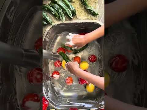 Preparing your vegetables.