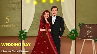 NIAS + ASMI 💜| WEDDING | LIVE STREAMING | PURPLE BOKEH💜