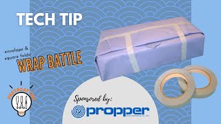 Wrap Battle: Envelope & Square Fold Wrapping Technique