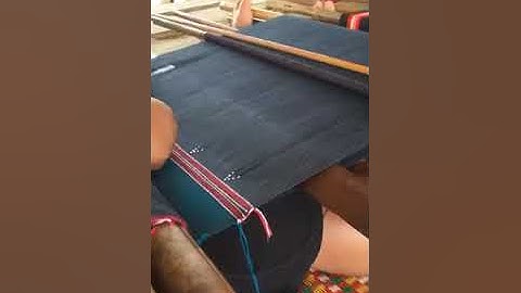 Dệt vải Dèng huyện A Lưới Huế