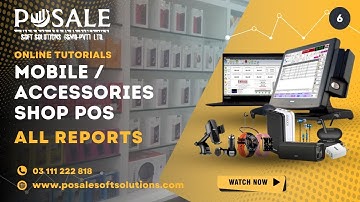 How To Manage TUTORIALS, MOBILE & ACCESSORISE SHOP All Reports  #pos #invetory #software