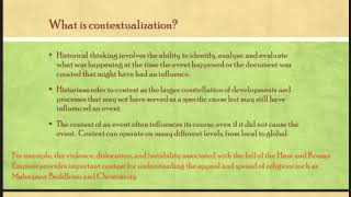 LEQ: Contextualization