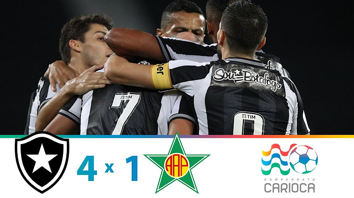 Botafogo 4 x 1 Portuguesa - Melhores Momentos - Campeonato Carioca - (21/03/2019)