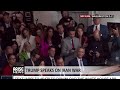 TRUMP SPEAKS ON IRAN WAR