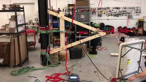 Slackline Hang Frame Break Test by Jerry Miszewski