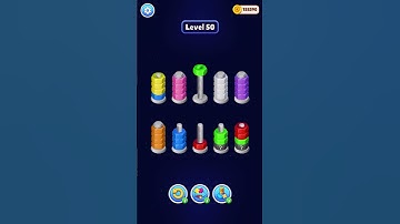 Nut Sort 3D: Color Match | Level 50