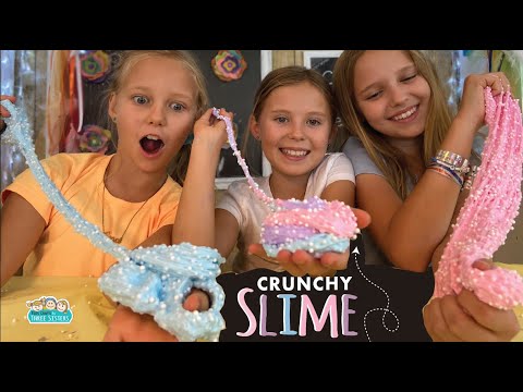 DIY Crunchy Slime with Floam Beads - The Craft-at-Home Family