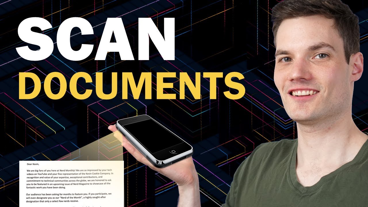 Best FREE App to Scan Documents with Phone - Android & iPhone