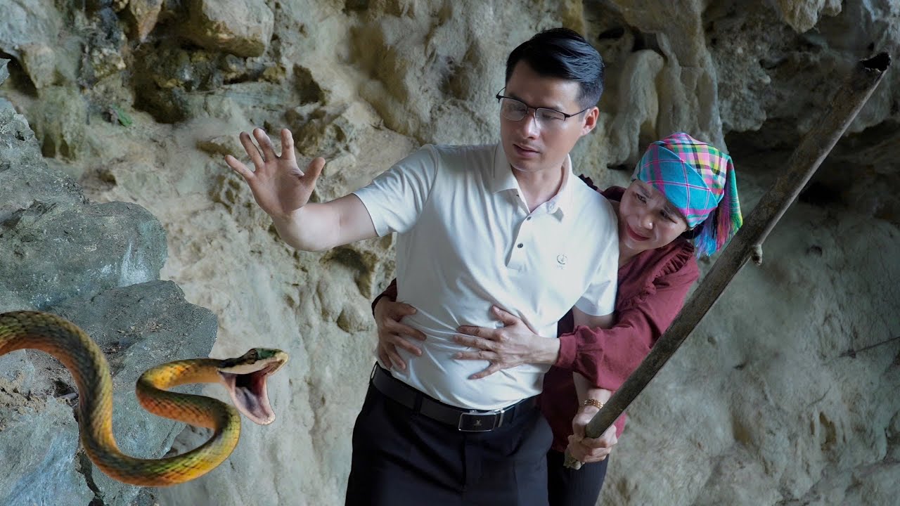 CEO Toan risked his life to rescue a homeless woman from the cave of death