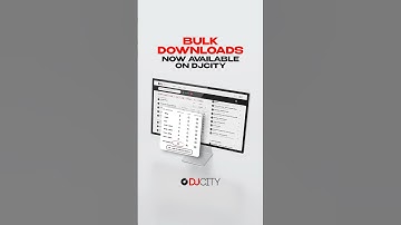 Bulk Downloads Now Available on DJcity. 🖥️ #shorts