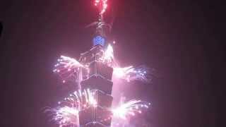 2014-2015  TAIPEI 101 New Year Fire Works Show