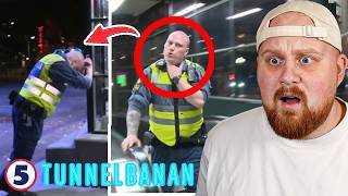 Fredde får FARLIG smäll och får svårt att andas...  | Reagerar På Tunnelbanan #43