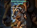Aries Daily Horoscope 🌟