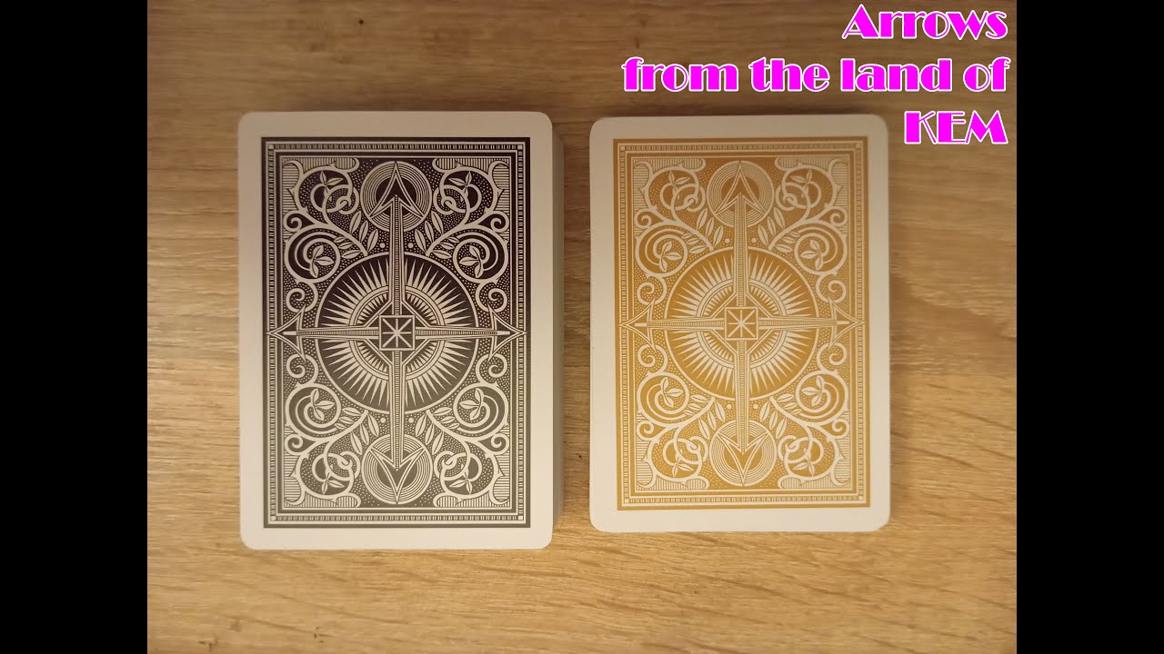 Arrows from the Land of KEM | KEM Arrow Wide Playing Cards | Cartomancy Review