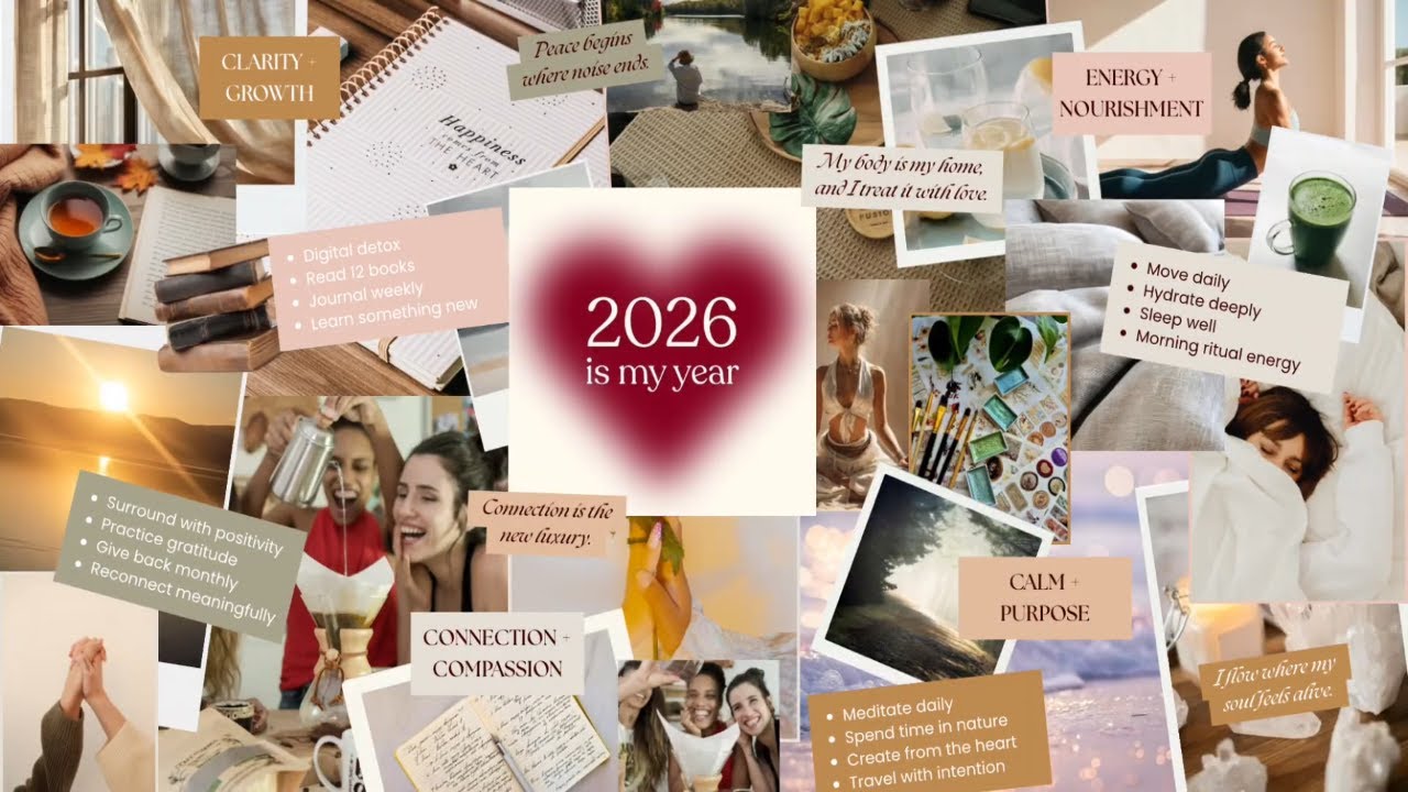 Как создать доску визуализации желаний в 2026 году | Pinterest и Canva