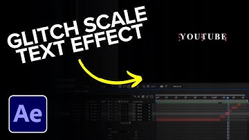 After Effects: Glitch Scale Text (Tutorial)
