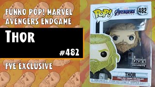 Funko Pop Marvel: Avengers Endgame - Thor - #482 - Exclusive FYE // Just One Pop Showcase