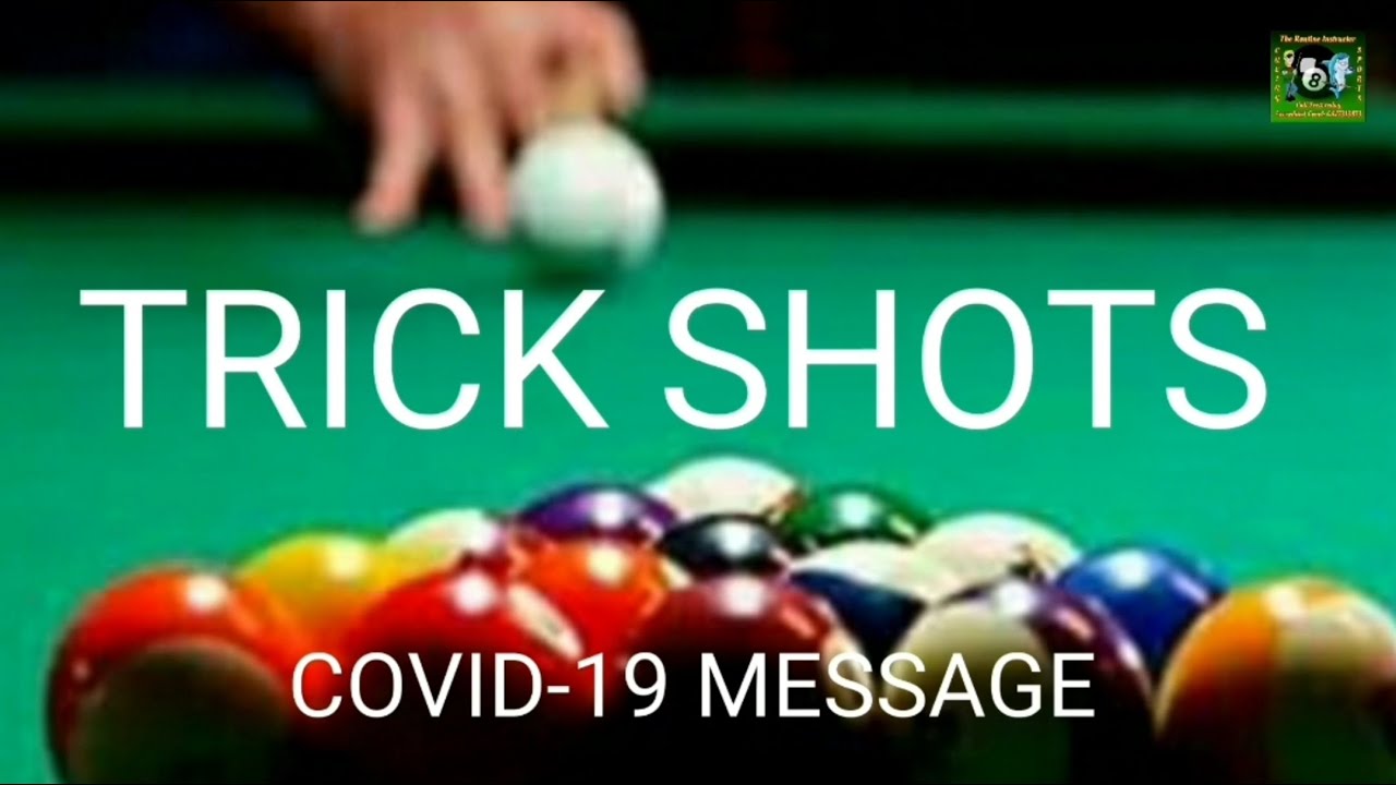 Image of video the COVID-19 MESSAGE POOL TRICK SHOTS STAY SAFE 11