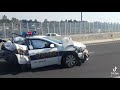 Police car crah in israel