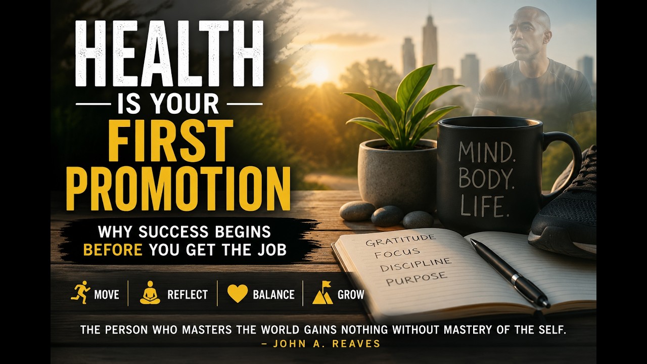 Health Is Your First Promotion | Why Success Begins Before You Get the Job