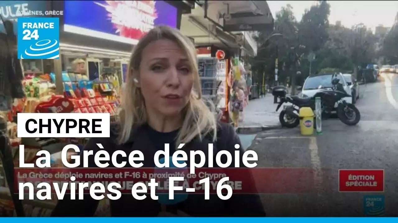 La Grèce déploie navires et F-16 à proximité de Chypre après une attaque sur une base britannique