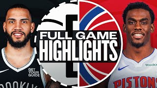 Celebrity NETS at PISTONS | FULL GAME HIGHLIGHTS | March 1, 2025 Profile