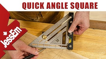 JessEm Quick Angle Square - Can Your Square Do All Of This?