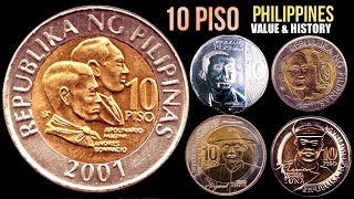 10 Piso Coins of the Philippines - Value and History