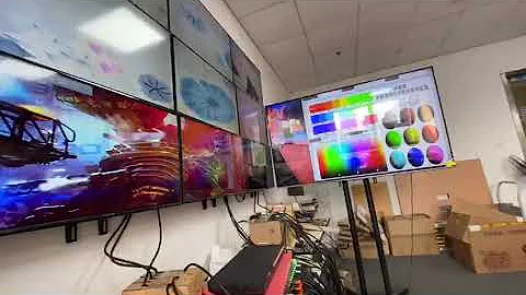 BIT-VWC-827MV Video Processor/Video wall controller 8 inputs 27 output, WEB control