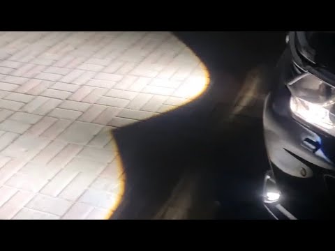 Лазерные птф в Тойота Камри установка viper led pro lazer in Toyota Camry