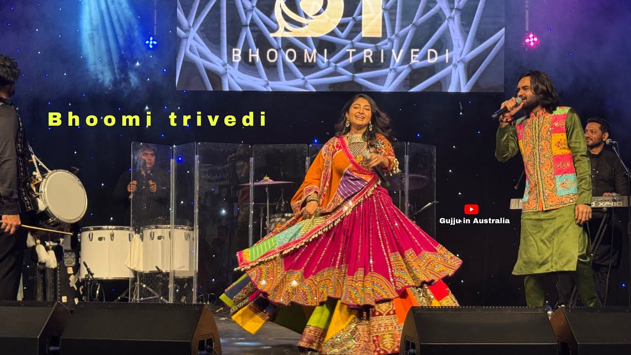Bhoomi Trivedi Garba | Bhoomi Trevedi Live In Australia | Bhoomi trivedi Navratri special