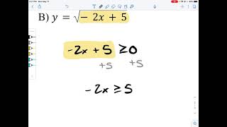 Alg 1 10.5 Graphing Square Root Functions