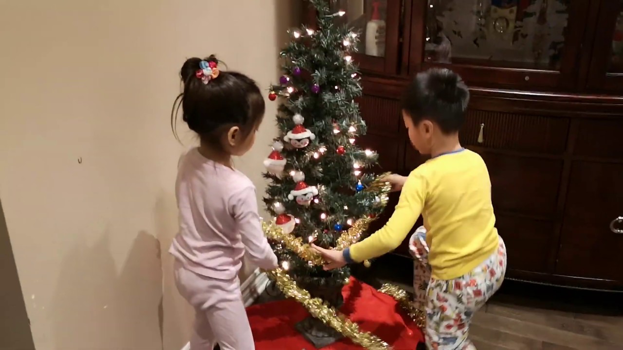 Putting Christmas Tree Up YouTube Putting Christmas Tree Up YouTube