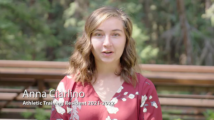 Athletic Training Resident Anna Ciarlino