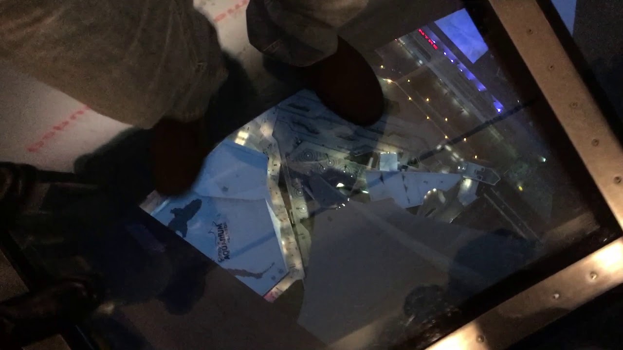 Cn Tower Glass Floor Experience At Night Toronto You