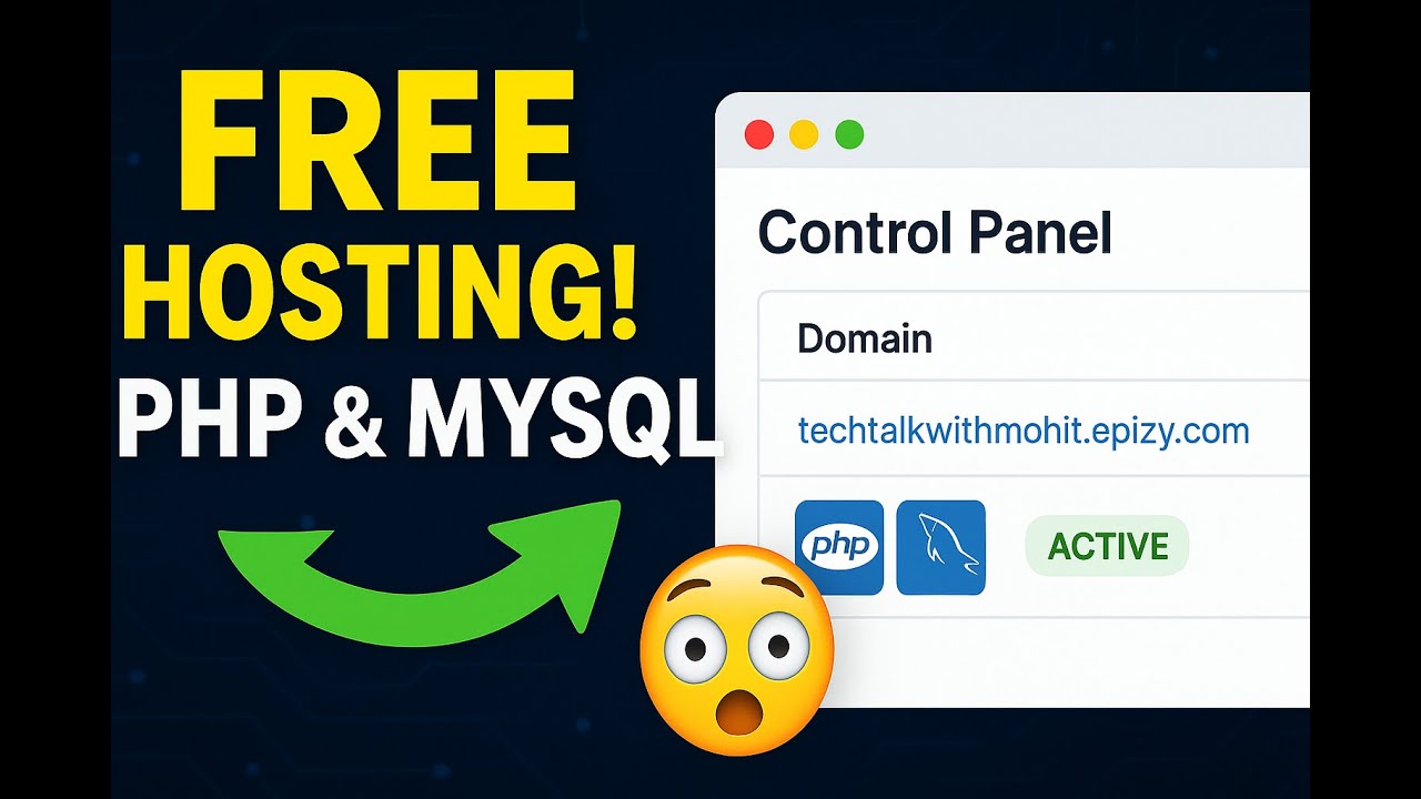 How to Host PHP & MySQL Website for FREE (Step-by-Step Guide) - YouTube