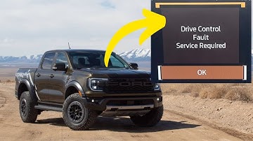 “Drive control malfunction, Service required” warning in Ford or Lincoln