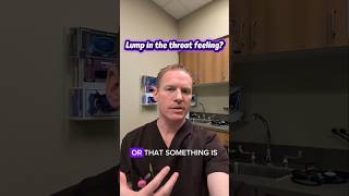 That lump-in-the-throat feeling is often globus sensation.
