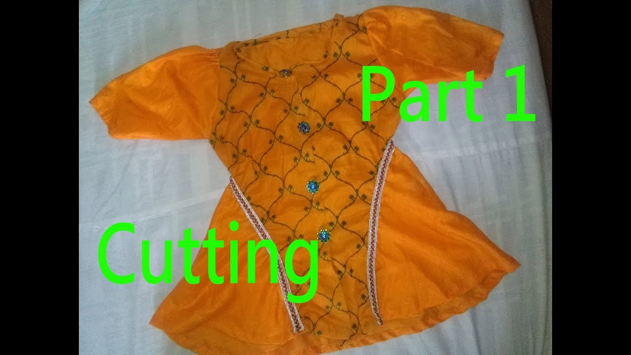 frock katne ka design