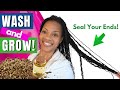 Add OIL to Your Flaxseed Gel, Wash and Go Routine #naturalhair #naturalhairgrowth #hairroutine