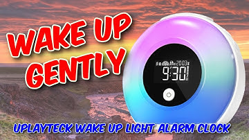 Uplayteck Wake Up Light Alarm Clock Review