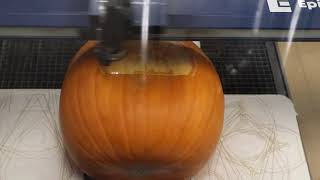 Halloween Pumpkin Laser Engraving